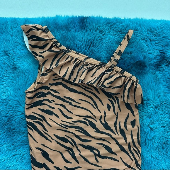 Carter’s Girls One Piece Tiger Swimsuit Size 5 - Picture 3 of 14
